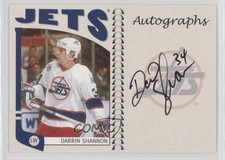 2004-05 ITG Franchises Canadian Edition Auto Darrin Shannon #A-DSH Auto 1o3
