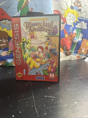 RARE! McDonald's Treasure Land Adventure (Sega Genesis) CIB!