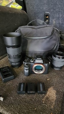 Sony A7 II Full Frame Camera Bundle +FE 28-70mm LensE 70-350mm Lens