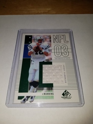 2003 SP Game Used #167 Peyton Manning