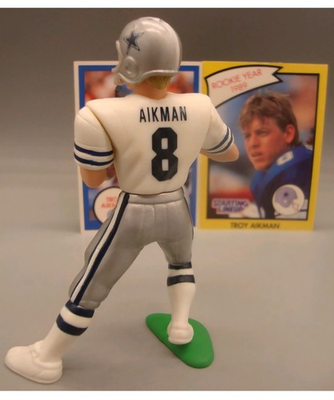 #ad 🚨🔥Vintage 1990 Troy Aikman Starting Lineup ROOKIE Dallas Cowboys Figure SLU $49.99