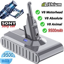 9500mAh For Dyson V8 Battery SV10 Absolute V8 Motorhead Vacuum Cleaner Battery