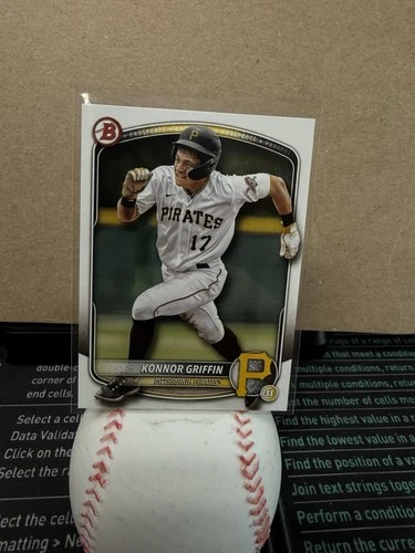 2025 Bowman Chrome Prospects Konnor Griffin #BCP-86 (RC)