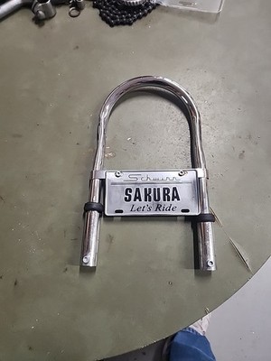 SCHWINN LIL STINGRAY TRICYCLE CHROME REAR SISSY BAR WITH PLATE