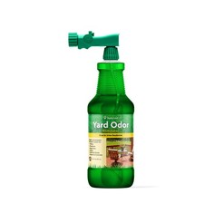 NaturVet Yard Plants Pet Odor Eliminator Concentrated Hose Spray Nozzle 32 oz