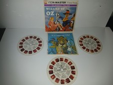 1957 Wizard of OZ Classic Tales View-Master Sleeve / Red-Reels / Booklet