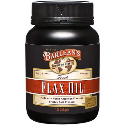 Omega 3 6 9 Flaxseed Oil Supplements, Cold-Pressed Flax Seed Supplement Softg...