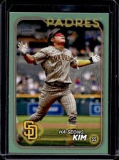 2024 Topps Japan Edition Ha-Seong Kim Jade Green #/75 Padres