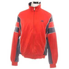 VINTAGE NIKE RED TRACK JACKET SIZE XL 1980s 1990s