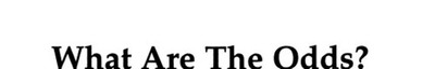 What are the odds?: Lotteries, blackjack, zero-sum games, and more by Orkin, Mic