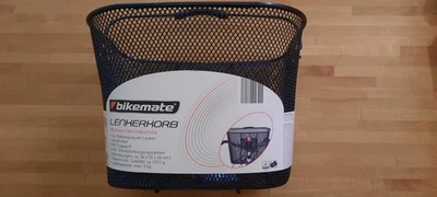 Bikemate Lenkerkorb Fahrradkorb Abnehmbar 5KG NEU inkl. Befestigungsmaterial - Bild 1 von 4