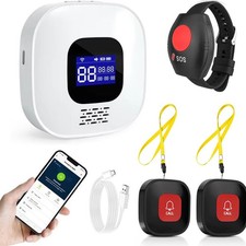 Tuya Wifi Smart Panic Button Caregiver Personal Alarm Elderly Nurse Alert System