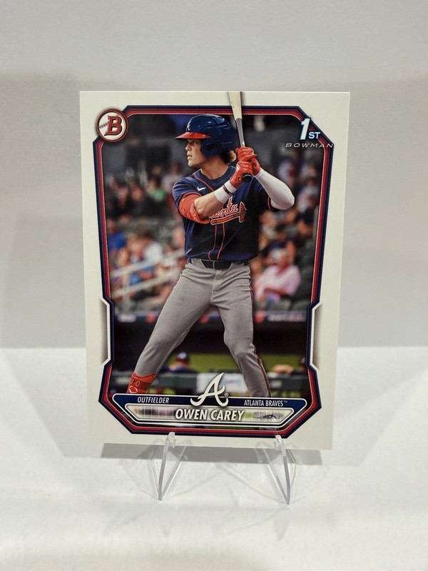 2026 Bowman Owen Carey BP-69 1st Bowman Braves
