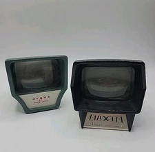 Lot Of 2 Vintage 60s Slide Viewers Argus Maxim For Parts Only