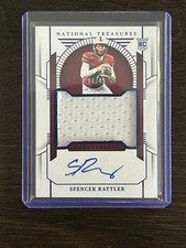 2024 Panini National Treasures Collegiate - College Materials Signatures Spencer