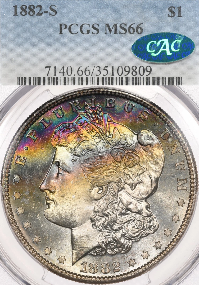 Silver MS 66 Graded Morgan US Dollars (1878-1921) for sale | eBay
