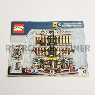 Lego Vintage Anleitung Instructions Set 10211 - Modular Grand Emporium Book 2