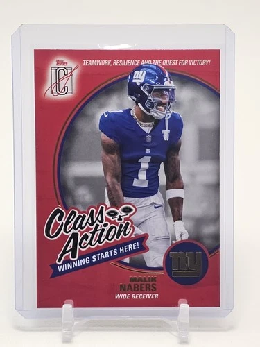 2025 Topps Signature Malik Nabers Base (RAW)