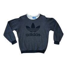 Adidas Jumper Pullover Sweatshirt UK 2 XXS Activewear Sweater Hidden pockets VGC