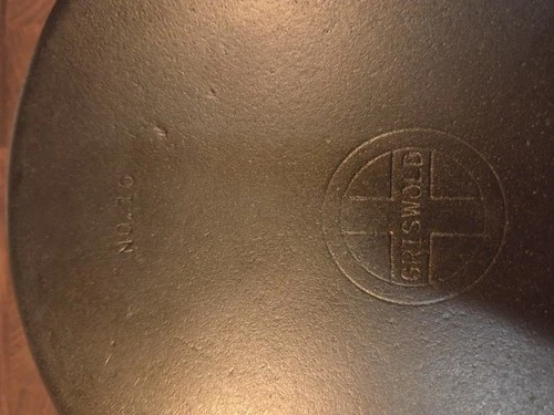 Griswold No. 10 Small Block Cast Iron Skillet – Fully Restored