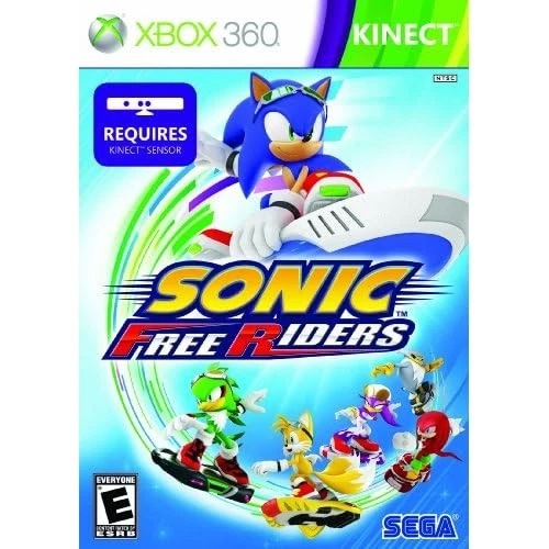 Sonic Free Riders For Xbox 360 Flight Very Good 9E
