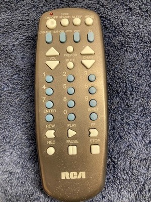 RCA RCU703SPN TV DVD Multi-Function 3 Device Universal Remote Control Tested