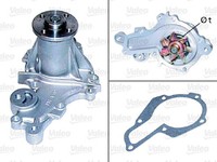 Wasserpumpe MotorküHlung Valeo 506565 FüR Jimny Suzuki Swift 1 AA Samurai SJ413