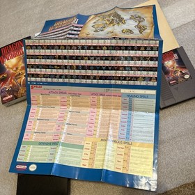 Dragon Warrior III 3 Nintendo NES Box Manual Map Complete CIB Clean & Exc Cond