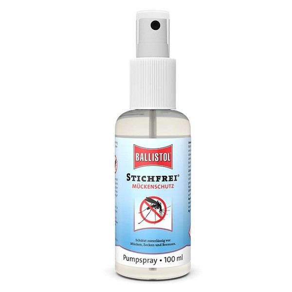 2X Ballistol Stichfrei 100Ml Gegen MüCken & Zecken Insektenspray MüCkenschutz-image