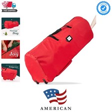 Christmas Tree Storage Bag with Wheels – Fits 9 Ft Artificial Tree, Heavy Dut...