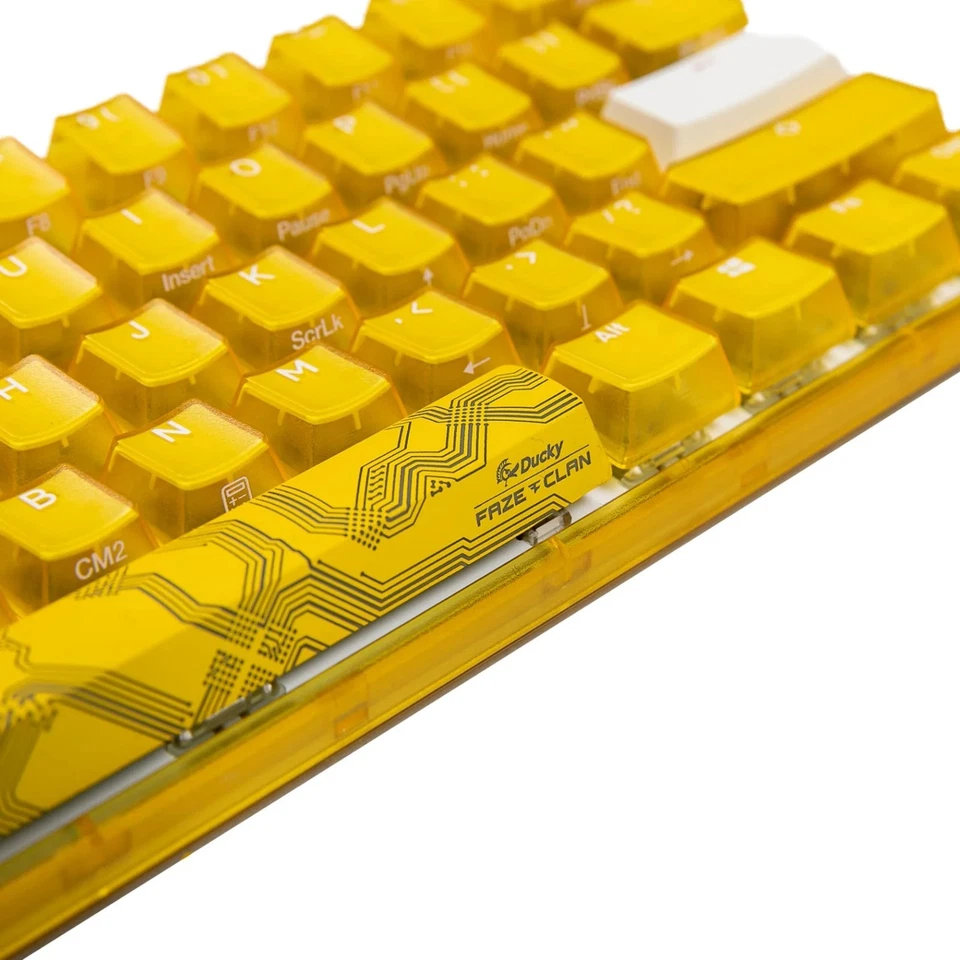 Ducky x FaZe Clan One 3 Mini Aura Yellow FaZe Limited Edition Keyboard - Image 4 of 4