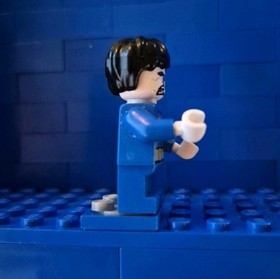 LEGO Bizarro Minifigure Short Legs Super Heroes Mighty Micros 76068 No Cape