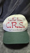 I Suffer From CRS Cant Remember Sh!t-Adjustable Cap