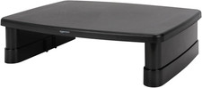 Height Adjustable Monitor Stand Riser with Storage Organizer, 3-Level Stackable