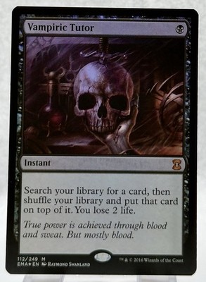 MTG  Vampiric Tutor (FOIL)  Eternal Masters (EMA) NM/NP