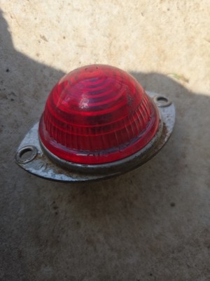 Vintage KD524 Light Housing LS 310 Red Lens Lady Bug Cobra Eye