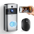 VEAT00L Wireless Video Doorbell, 1080P HD, Battery-Powered, Two-Way Audio, PIR