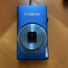 Canon IXY 100F Digital Camera Blue Compact Stylish Zoom Functionality