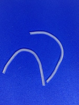 2 x Ringverkleinerer Ringgrößen Verkleinerer transparent ca. 10 cm lang