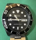 SEIKO SKX031 7S26-0040 Automatic Diver's Day Date 40mm Black Men's Vintage Watch