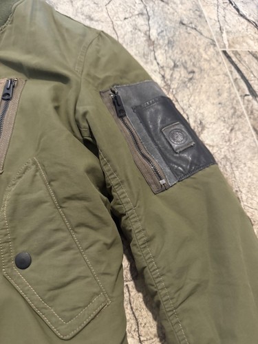 REPLAY Bomber Jacket Size S/ M - Picture 3 of 6