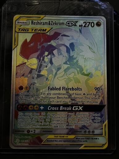 Mavin, Pokemon ZEKROM EX 044/093, HOLO RARE, NM Near Mint