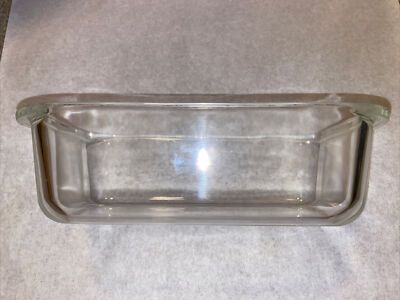 Pyrex 213 Clear Glass Loaf Bread Meatloaf Pan 1.5 Qt Baking Dish