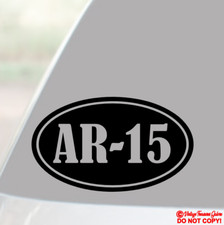 Ar-15 Vinyl Decal Sticker Car Window Bumper Gun Ammo Box Case Safe Ar15 Rifle 2a Ar-15 Vinyl Decal Sticker Car Window Bumper Gun Ammo Box Case Safe Ar15 Rifle 2a