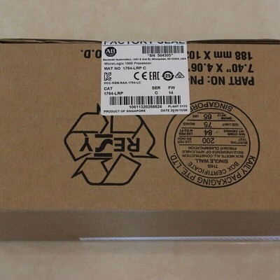 Factory Sealed Allen-Bradley 1764-LRP SER C MicroLogix 1500 Processor Module