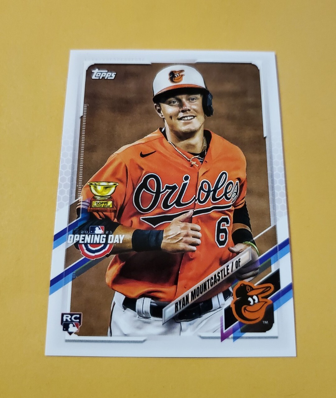 深緑(ふかみどり) MLB Topps Ryan Mountcastle RC 直筆サイン カード