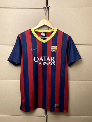 BARCELONA 2013 2014 HOME FOOTBALL SHIRT SOCCER JERSEY NIKE