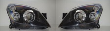 D2S/H7 Scheinwerfer Set Opel Astra H, schwarz, linke + rechte Seite