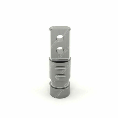 10-Pack Impression Coping Abutments - Short, Internal Hex 2.42mm, Stainless Steel