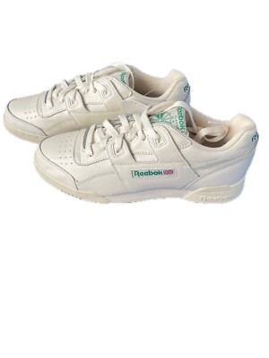 Reebok Classic Workout Lo Plus Creme Grün Neu